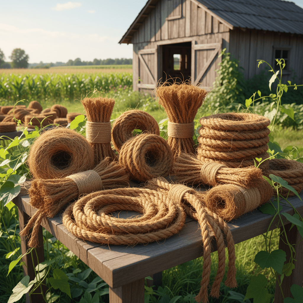 Coco Fiber & Coir Ropes supplier in Tamil Nadu, India